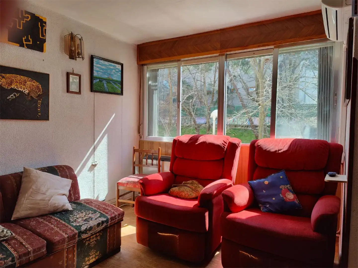 Living room of Flat for sale in  Madrid Capital  with Air Conditioner