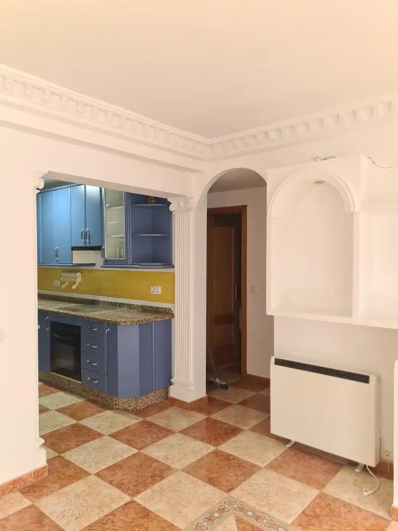 Kitchen of Flat for sale in Cazalla de la Sierra  with Heating, Terrace and Furnished