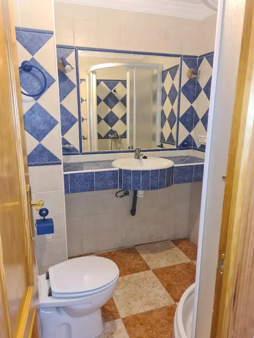 Bathroom of Flat for sale in Cazalla de la Sierra  with Heating, Terrace and Furnished
