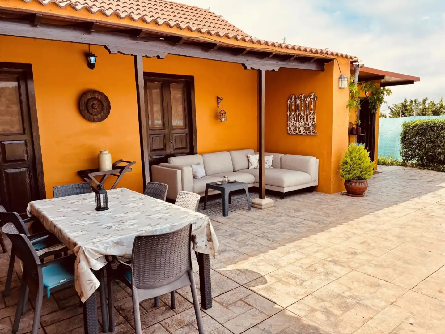 Piso en venta en Lugar Pinar de Ojeda, 24, San José del Álamo - El Hornillo Terraza de Piso en venta en Teror con Calefacción, Jardín privado y Terraza