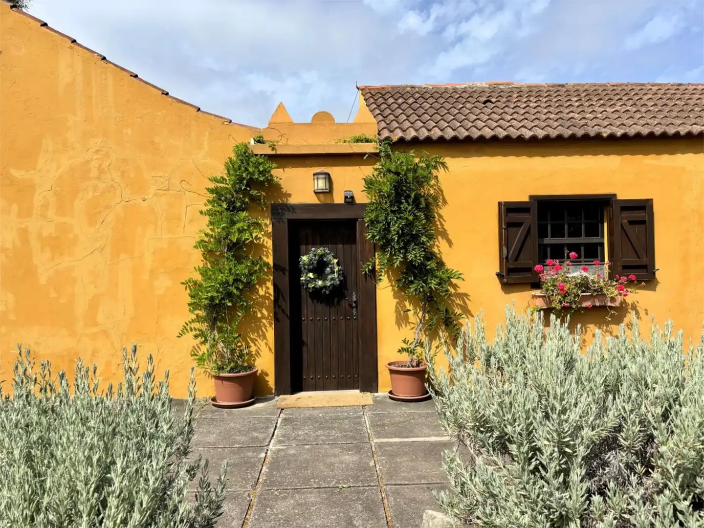 Piso en venta en Lugar Pinar de Ojeda, 24, San José del Álamo - El Hornillo Vista exterior de Piso en venta en Teror con Calefacción, Jardín privado y Terraza