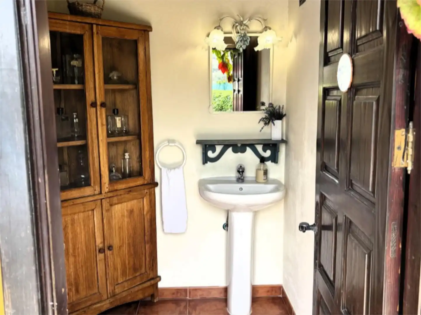 Piso en venta en Lugar Pinar de Ojeda, 24, San José del Álamo - El Hornillo Baño de Piso en venta en Teror con Calefacción, Jardín privado y Terraza