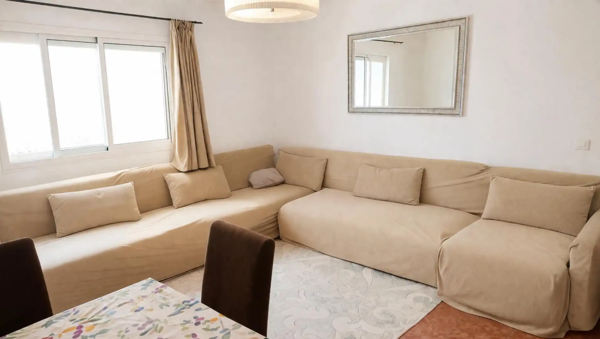 Wohnzimmer von Wohnung zum Verkauf in Mijas mit Klimaanlage und Terrasse