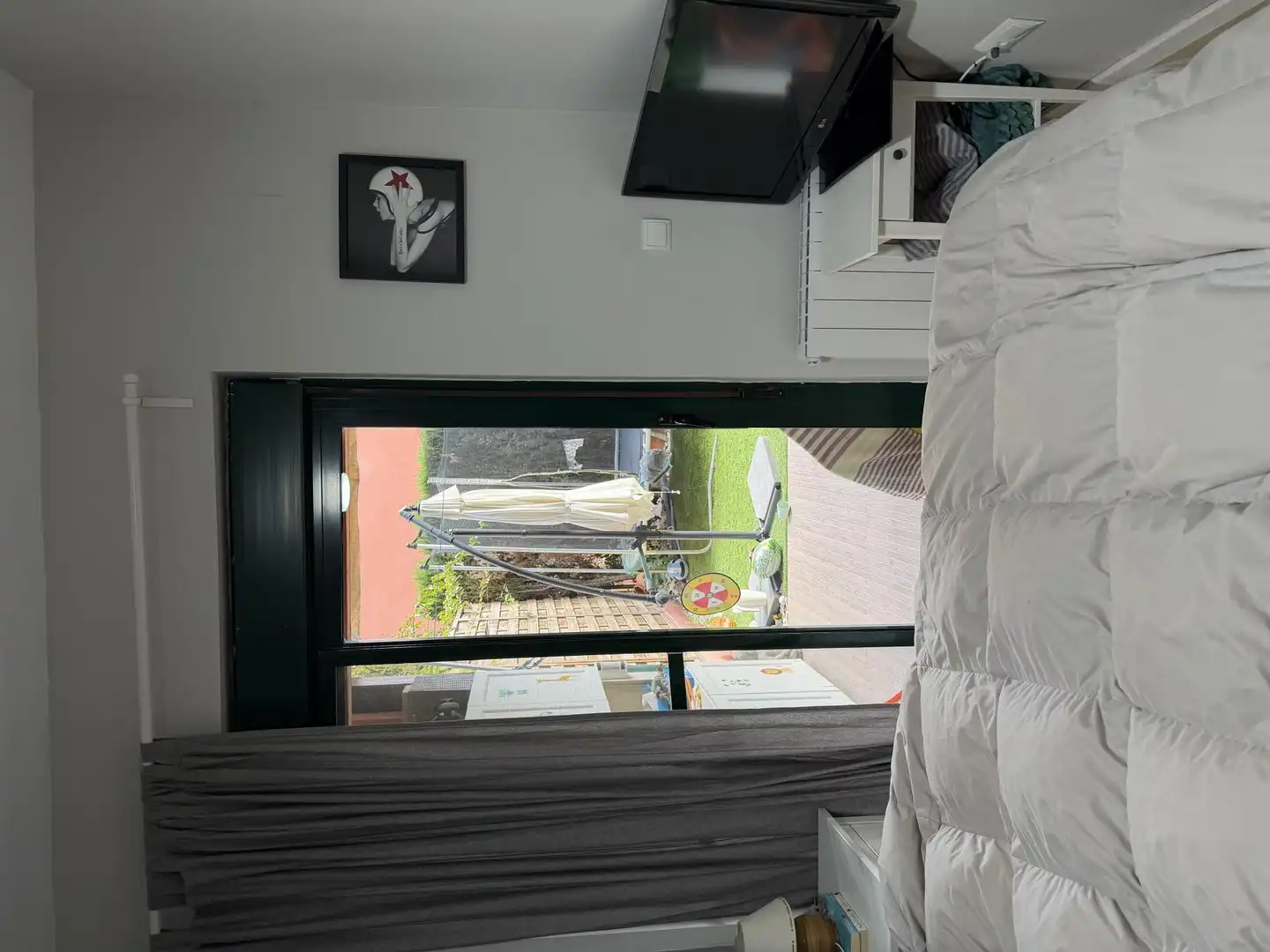 Bedroom of Ground floor for share in Alicante / Alacant  with Air Conditioner, Heating and Private garden