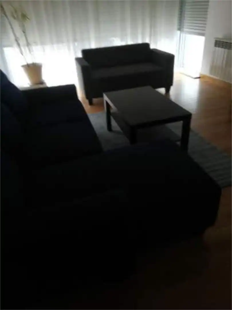 Sala de estar de Piso de alquiler en Santiago de Compostela  con Calefacción y Amueblado