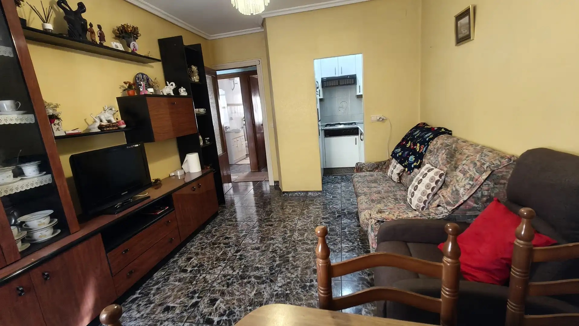 Sala de estar de Piso en venta en Rincón de Soto con Calefacción y Amueblado