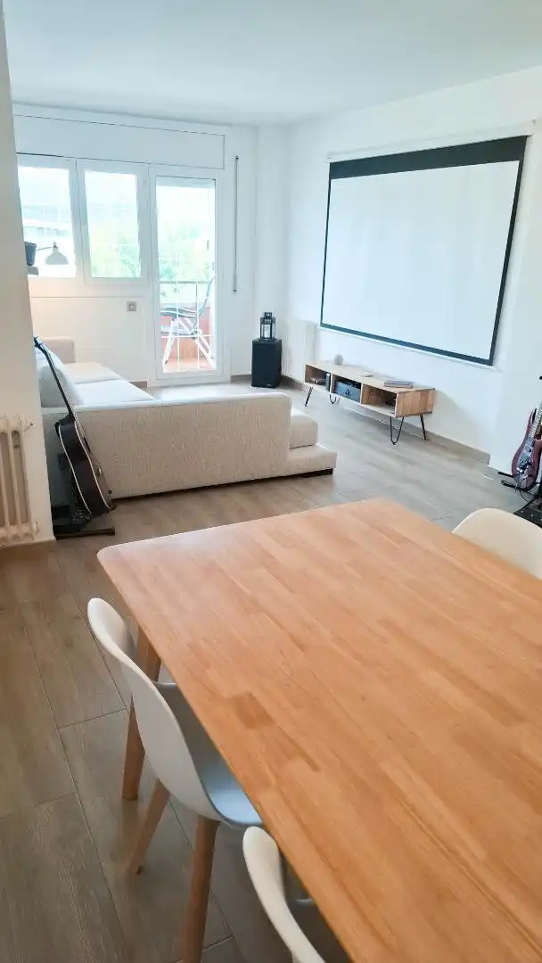 Sala d'estar de Pis en venda en Sant Esteve Sesrovires amb Aire condicionat, Terrassa i Balcó