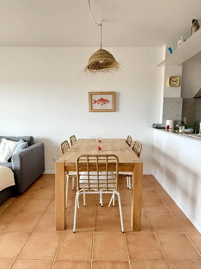 Flat for sale in Carrer Eucaliptus, 43, Eucaliptus - Poble Nou del Delta Dining room of Flat for sale in Amposta with Air Conditioner, Terrace and Balcony