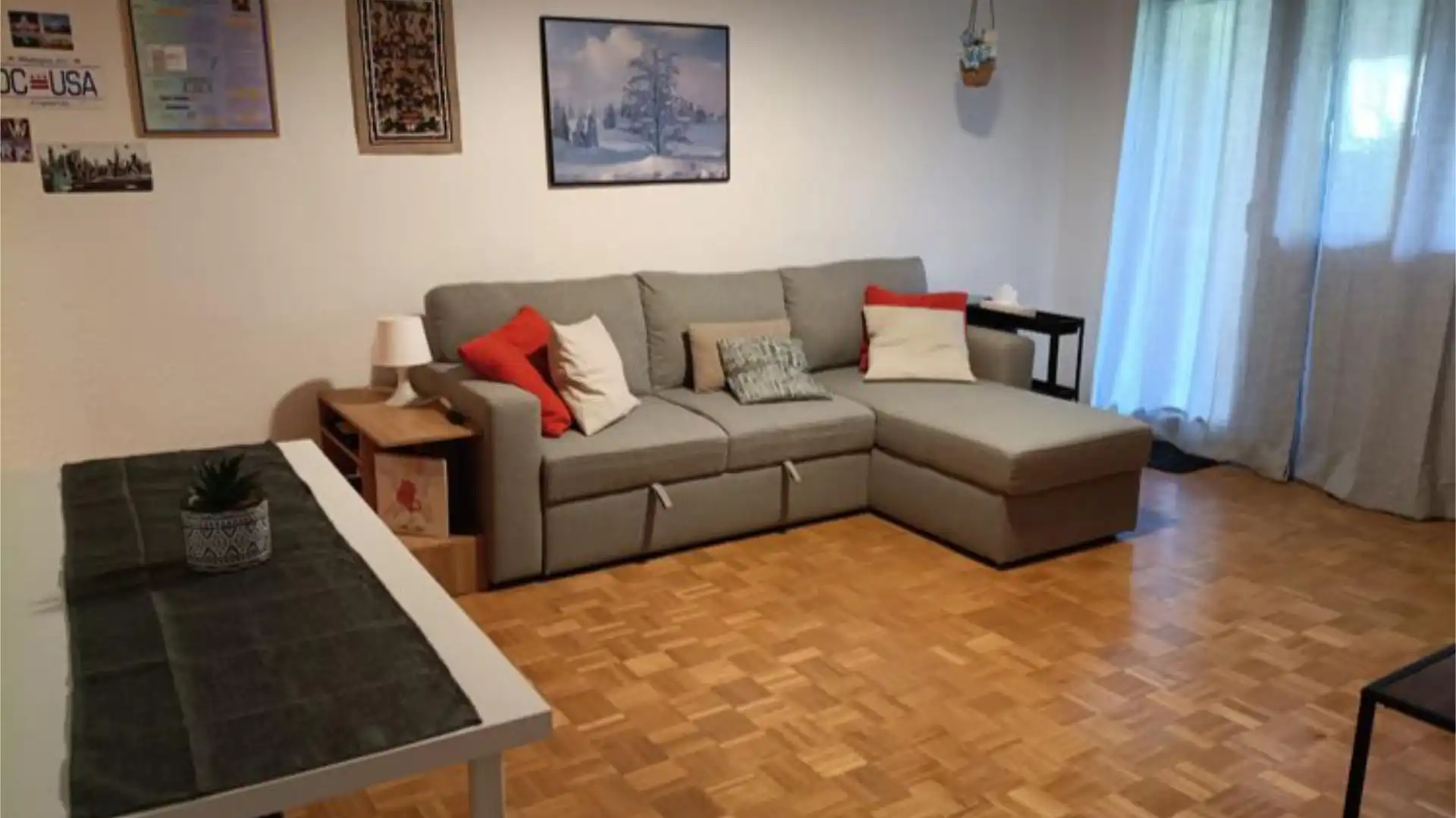 Living room of Flat for sale in Jaca  with Swimming Pool and Balcony