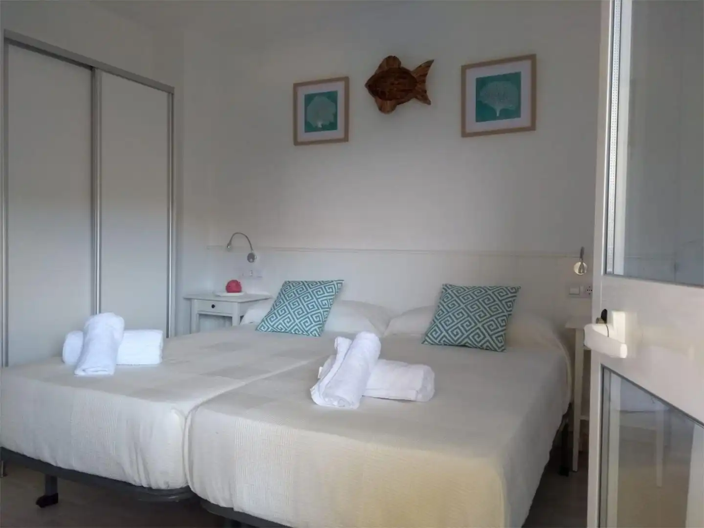 Wohnung zum Verkauf in Avenida de la Mar, 1, Los Caños de Meca Schlafzimmer von Wohnung zum Verkauf in Barbate mit Klimaanlage, Heizung und Privatgarten