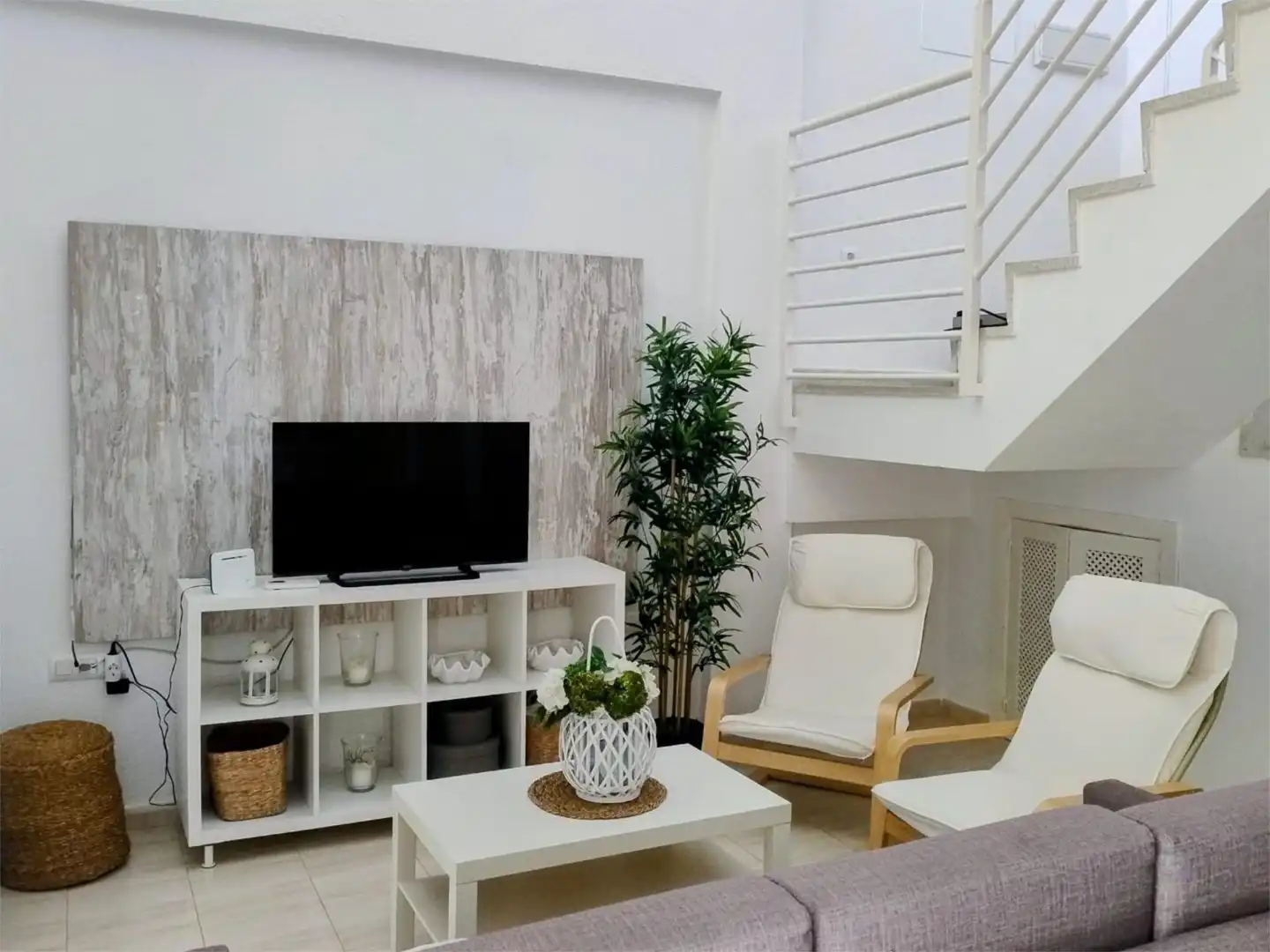 Sala de estar de Piso en venta en Barbate con Aire acondicionado, Terraza y Piscina