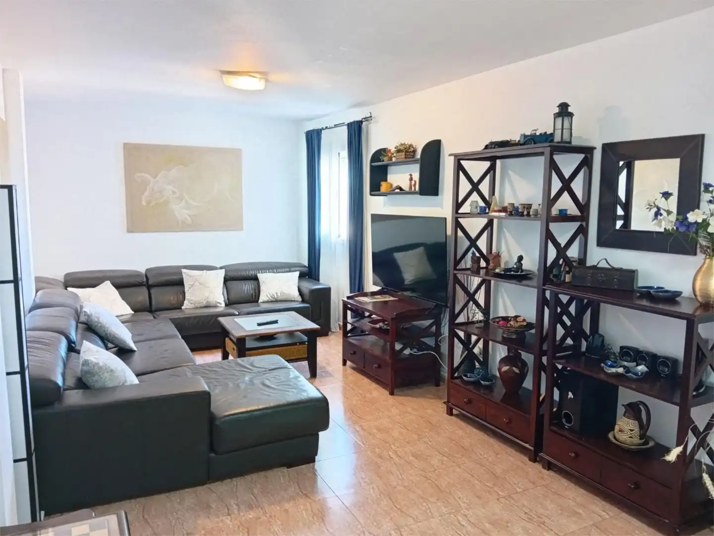 Flat for sale in Avenida José Amat Benavides, 9, El Puerto - Romanilla Living room of Flat for sale in Roquetas de Mar with Air Conditioner, Heating and Swimming Pool