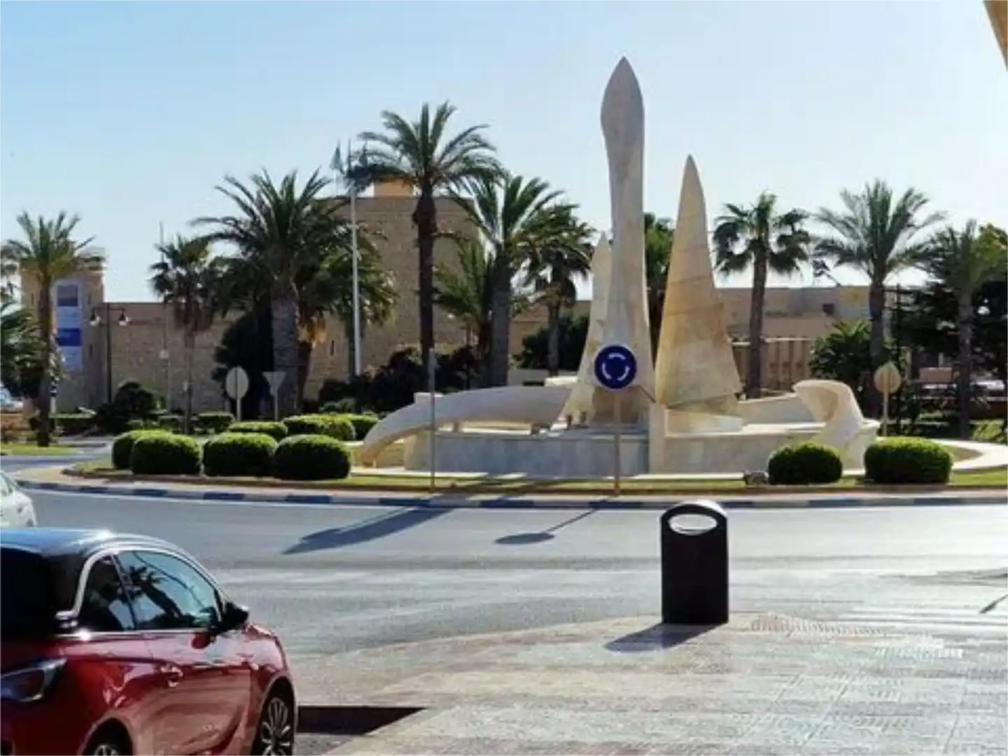 Exterior view of Flat for sale in Roquetas de Mar  with Air Conditioner, Heating and Swimming Pool