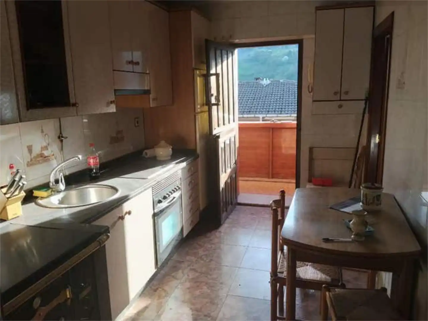 Piso en venta en Aller Cocina de Piso en venta en Aller con Calefacción, Jardín privado y Terraza