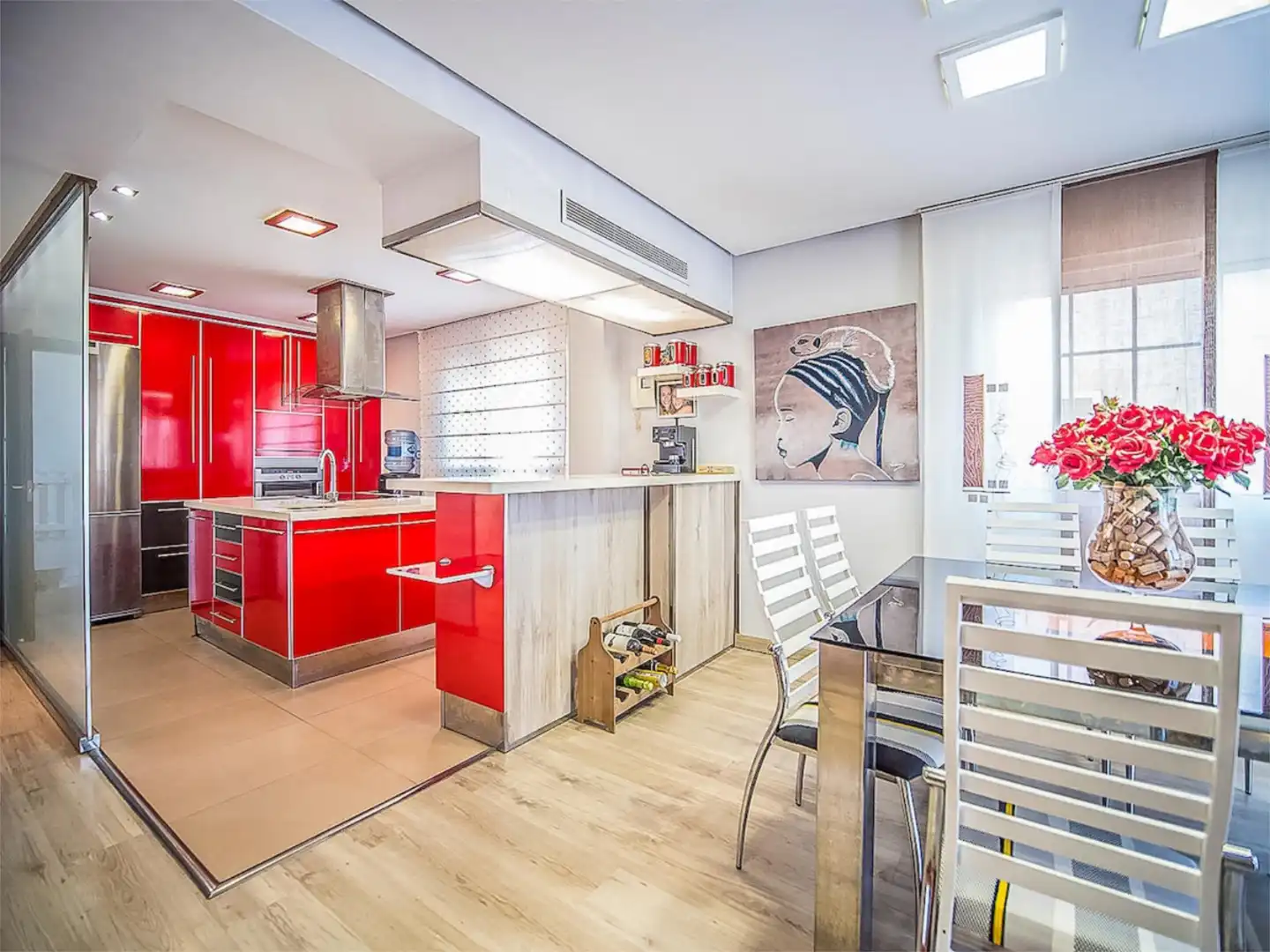 Houses for sale in Callejón Brazal, Churra Kitchen of Houses for sale in Murcia with Air Conditioner, Heating and Parquet flooring