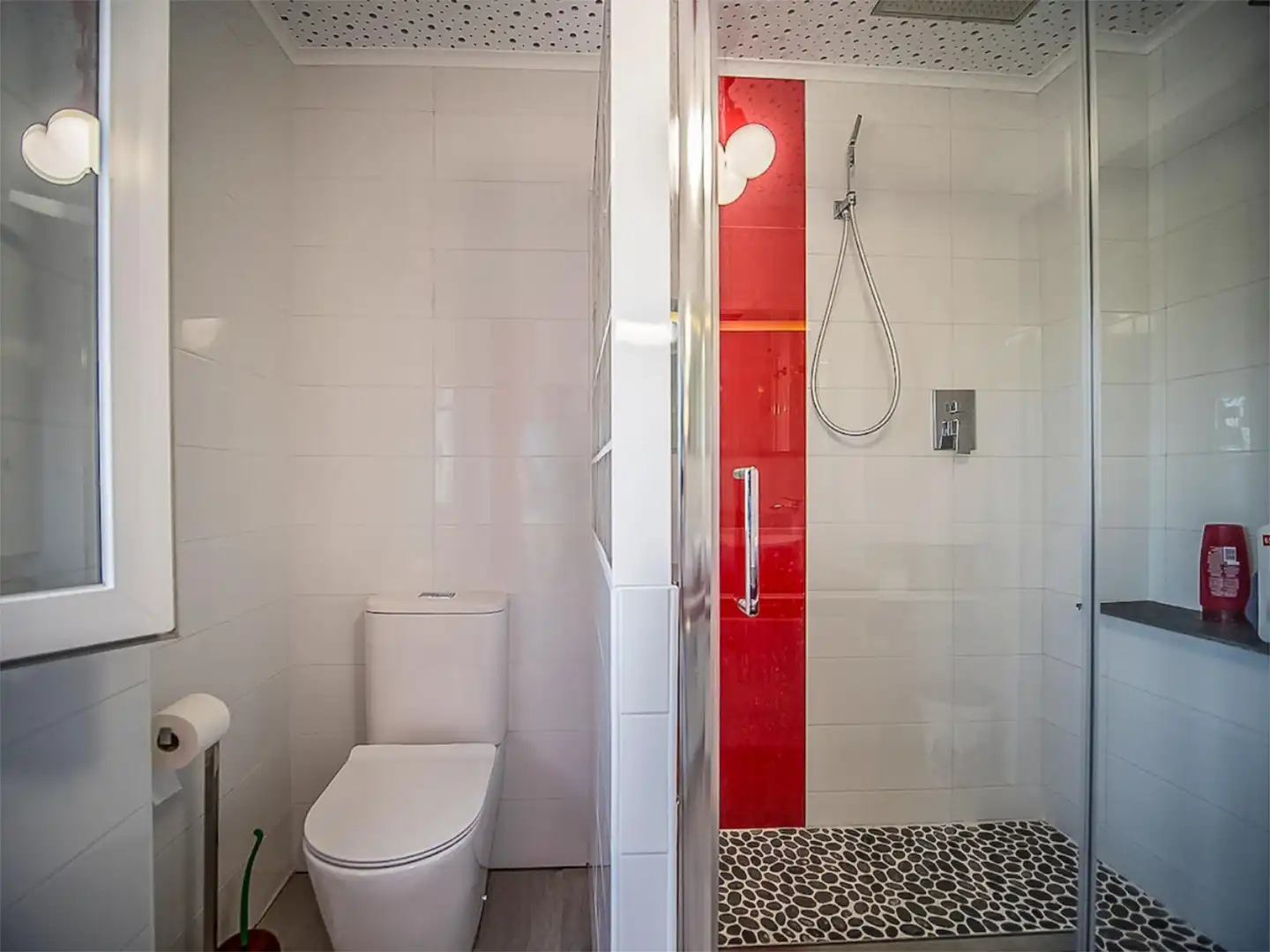 Houses for sale in Callejón Brazal, Churra Bathroom of Houses for sale in Murcia with Air Conditioner, Heating and Parquet flooring