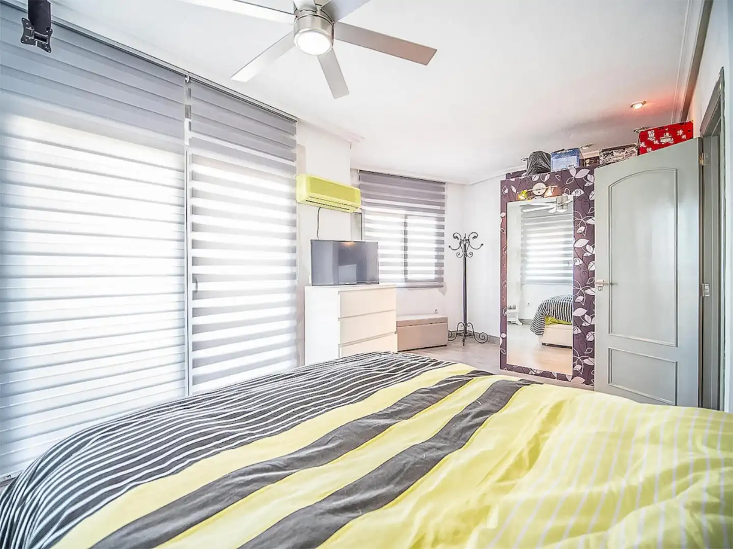 Houses for sale in Callejón Brazal, Churra Bedroom of Houses for sale in Murcia with Air Conditioner, Heating and Parquet flooring