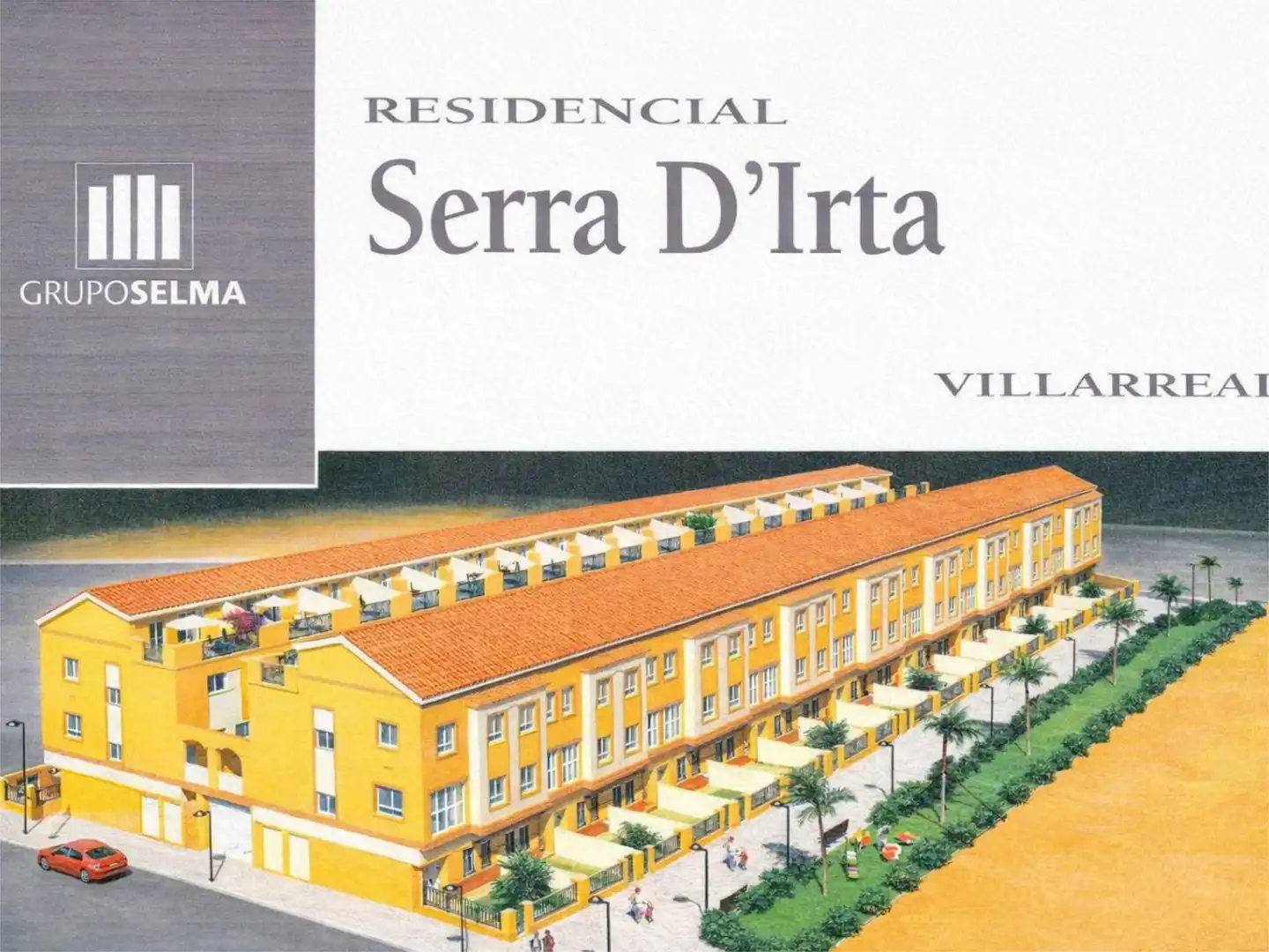 Außenansicht von Einfamilien-Reihenhaus zum Verkauf in Vila-real mit Klimaanlage und Terrasse