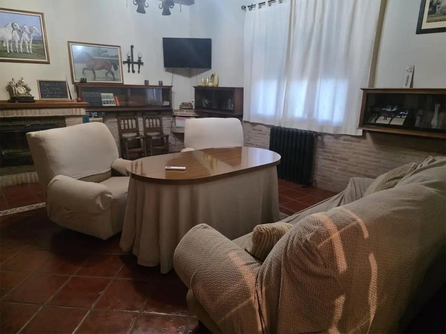 Casa o chalet en venta en Calle Trujillo, 29, Jaraicejo Sala de estar de Casa o chalet en venta en Jaraicejo con Calefacción y Amueblado
