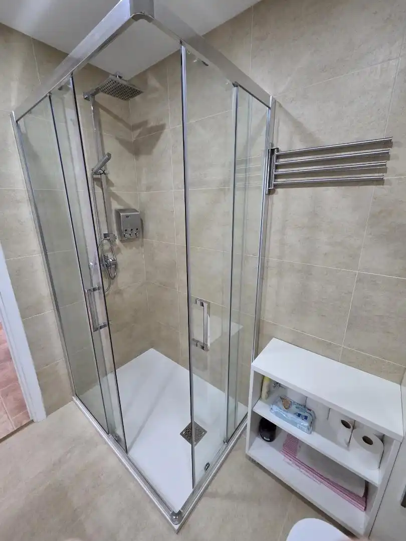 Bathroom of Flat for sale in Ponteceso  with Parquet flooring, Furnished and Oven