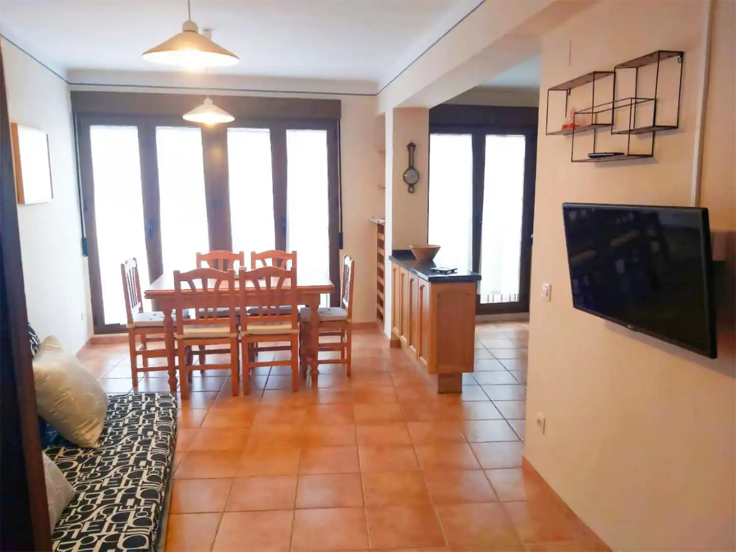 Comedor de Dúplex de alquiler en Llucena / Lucena del Cid con Terraza y Amueblado