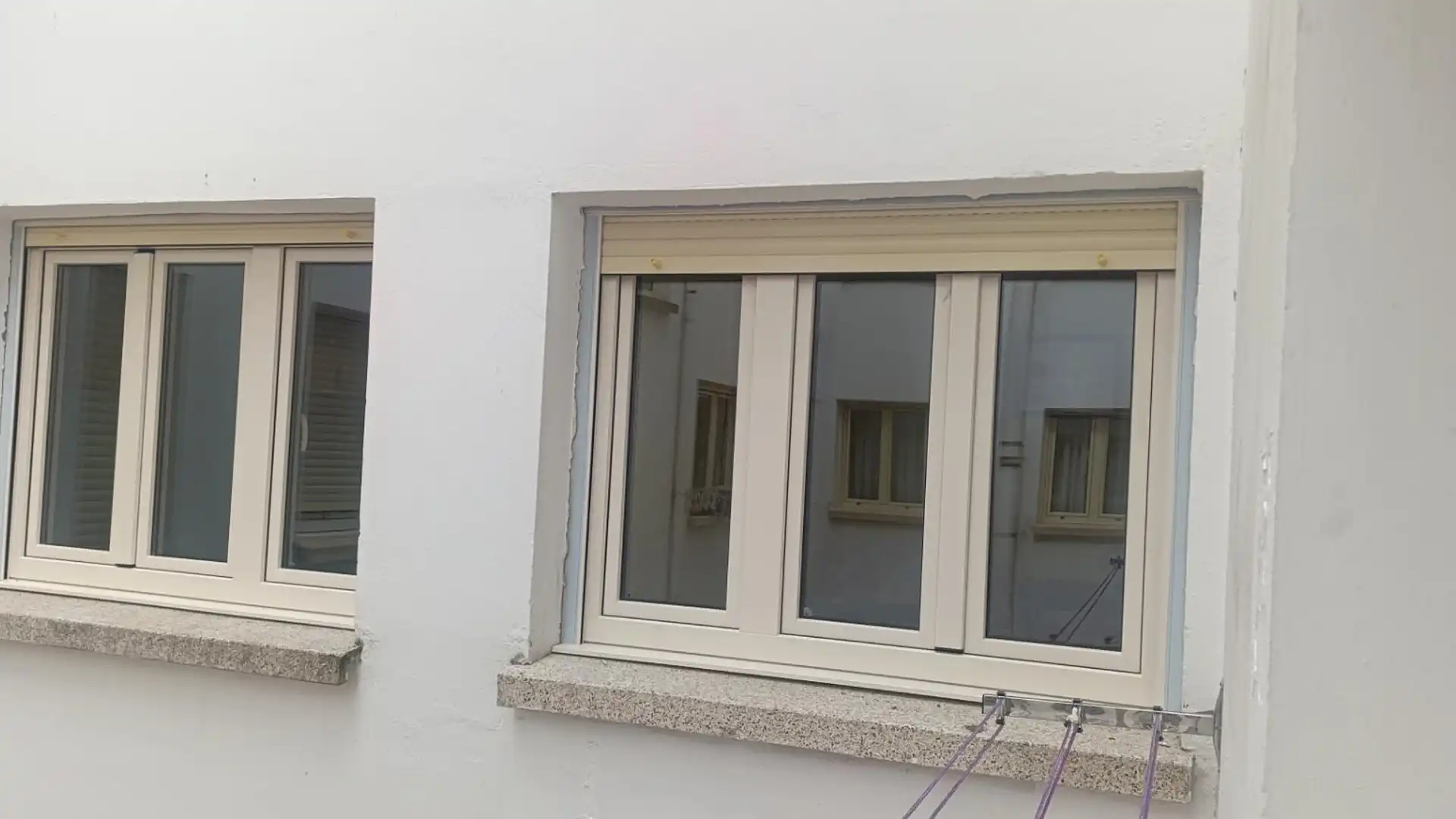 Vista exterior de Pis de lloguer en San Martín del Rey Aurelio amb Calefacció, Traster i Moblat