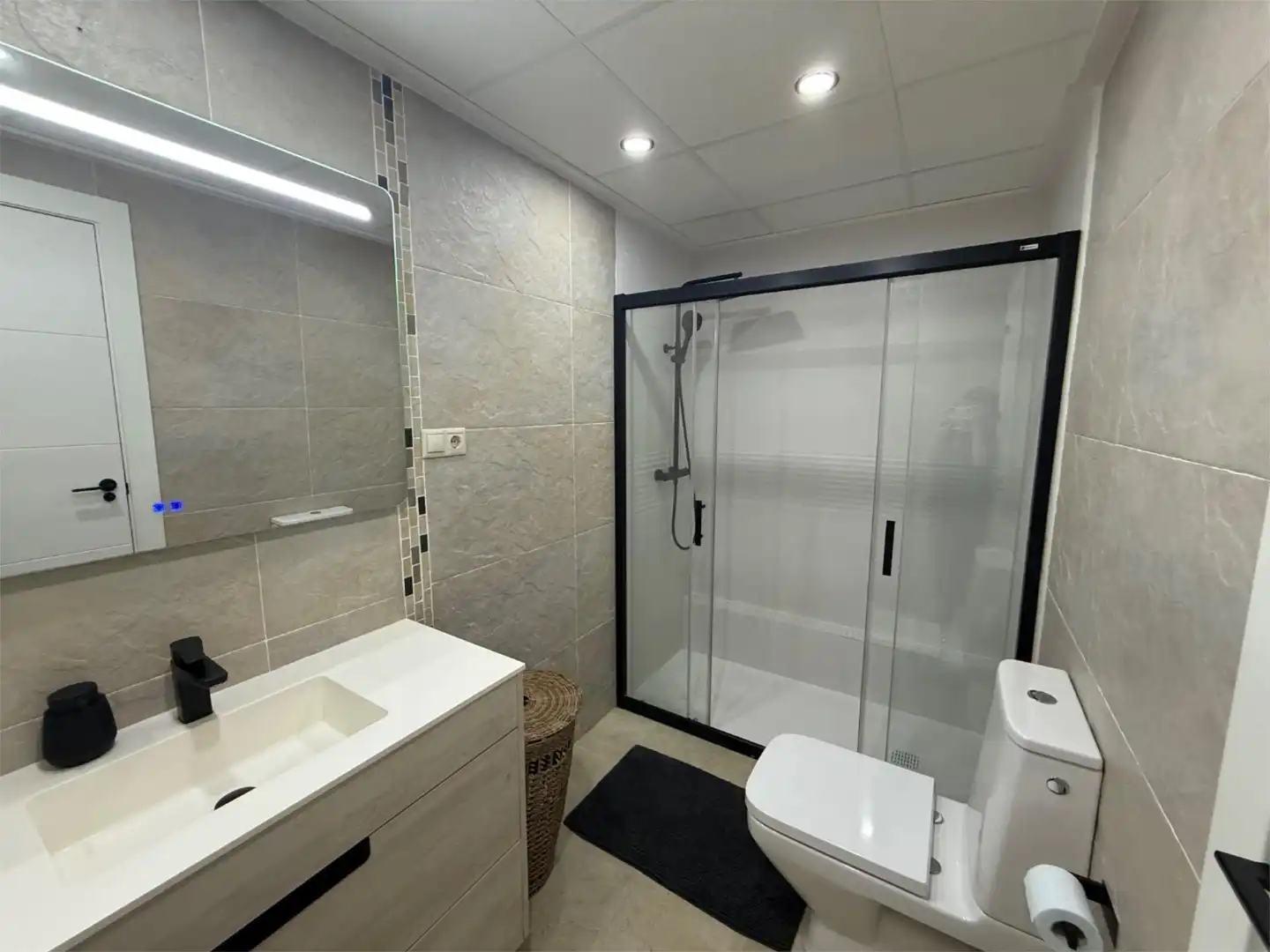 Bathroom of Flat for rent in Pulpí  with Air Conditioner, Heating and Private garden