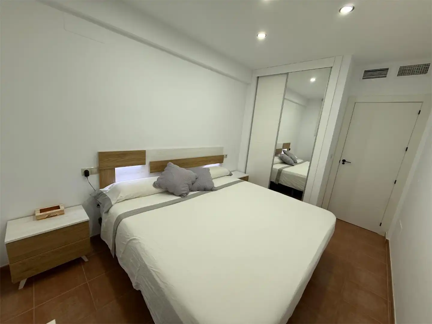 Bedroom of Flat for rent in Pulpí  with Air Conditioner, Heating and Private garden