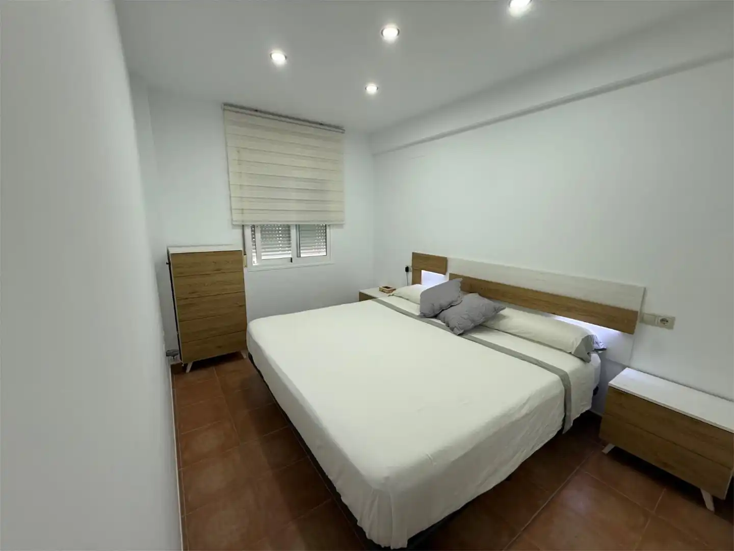 Bedroom of Flat for rent in Pulpí  with Air Conditioner, Heating and Private garden