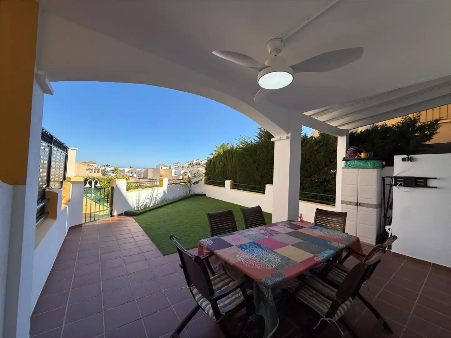 Terrace of Flat for rent in Pulpí  with Air Conditioner, Heating and Private garden