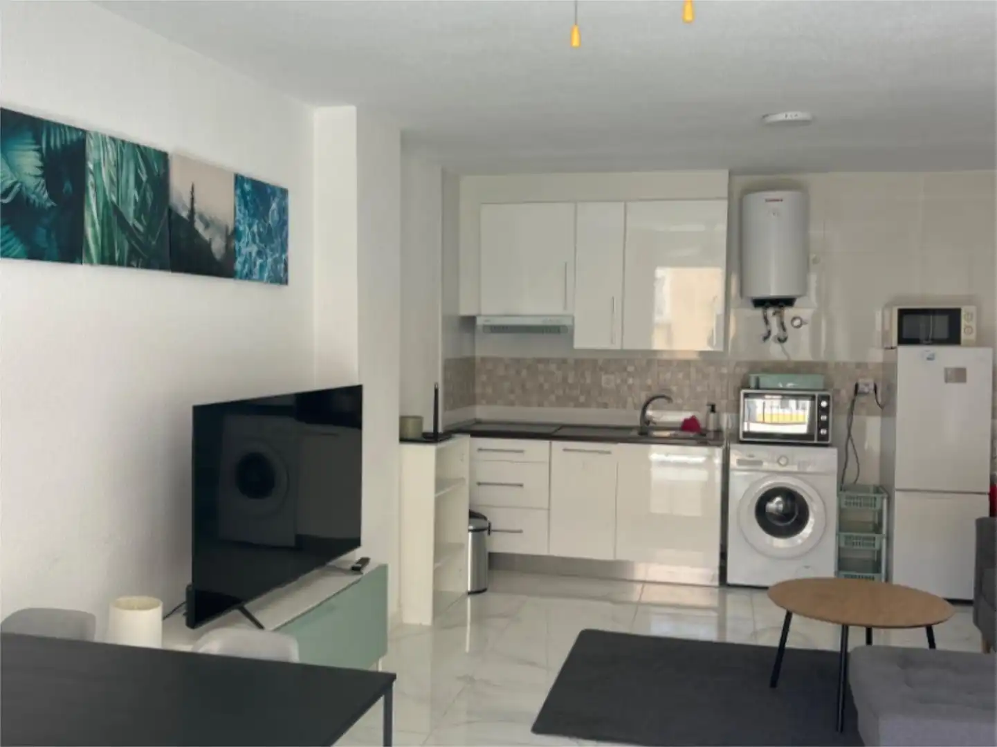 Kitchen of Flat for rent in El Campello  with Balcony