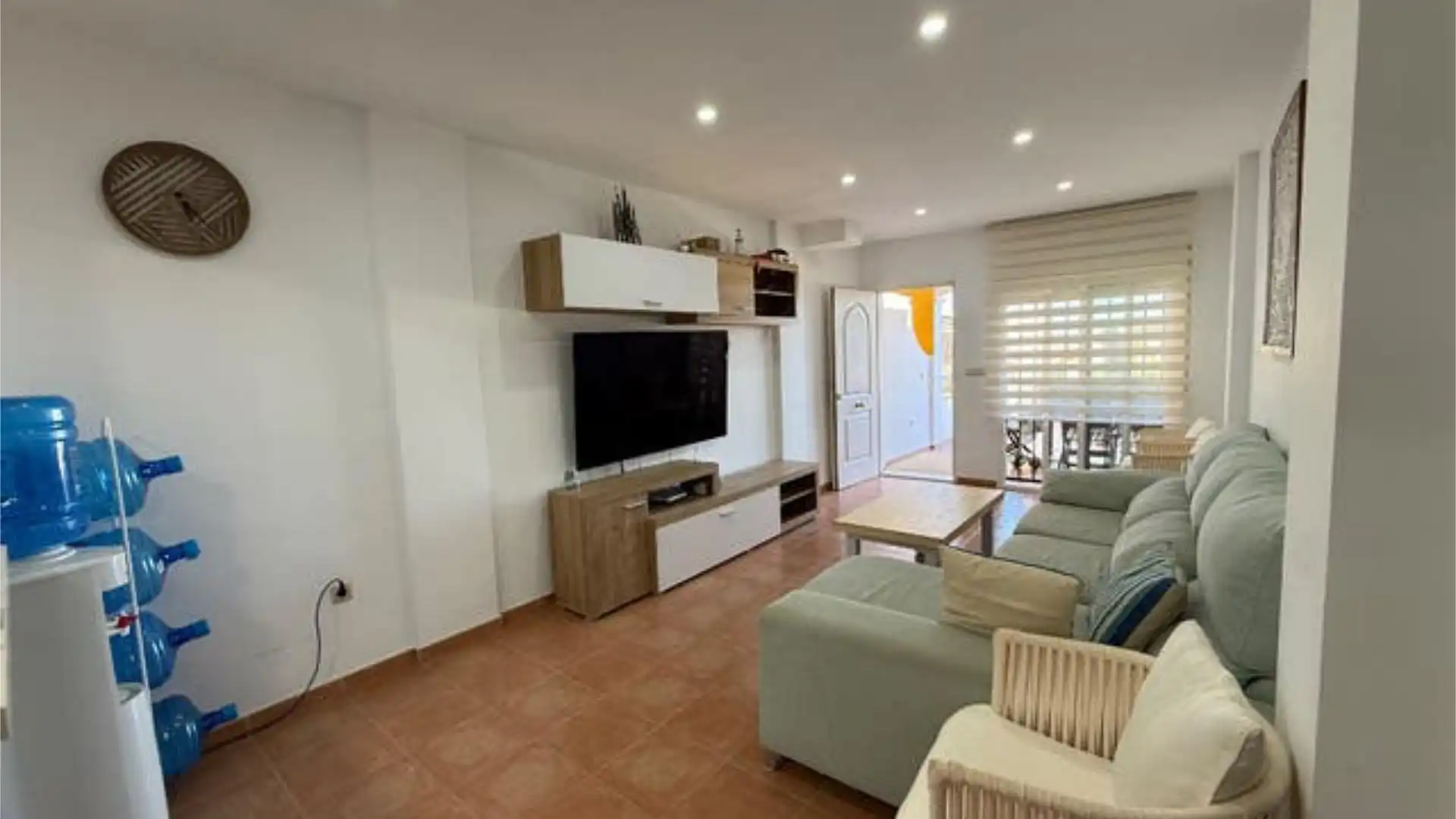 Living room of Apartments for rent in Pulpí  with Heating, Private garden and Terrace