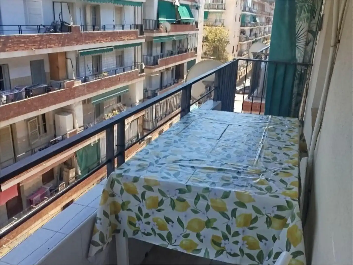 Terrasse von Wohnung zur Miete in Alicante / Alacant mit Klimaanlage, Terrasse und Möbliert