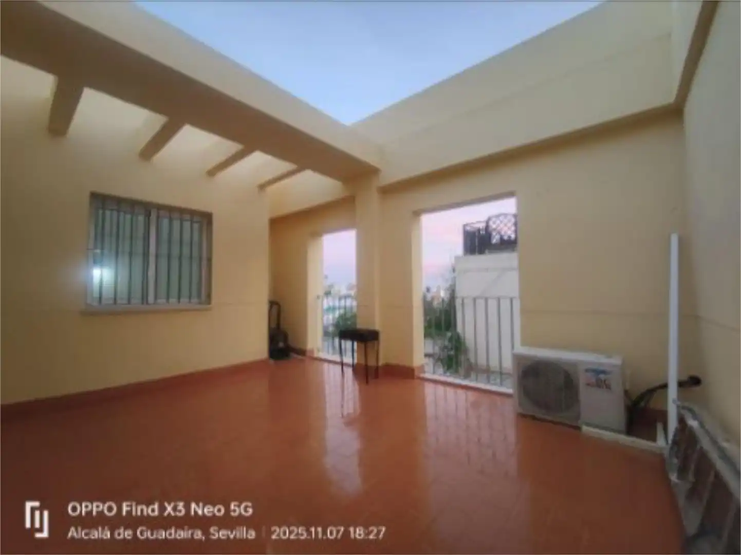 Balcony of Flat for sale in Alcalá de Guadaira  with Air Conditioner, Terrace and Balcony