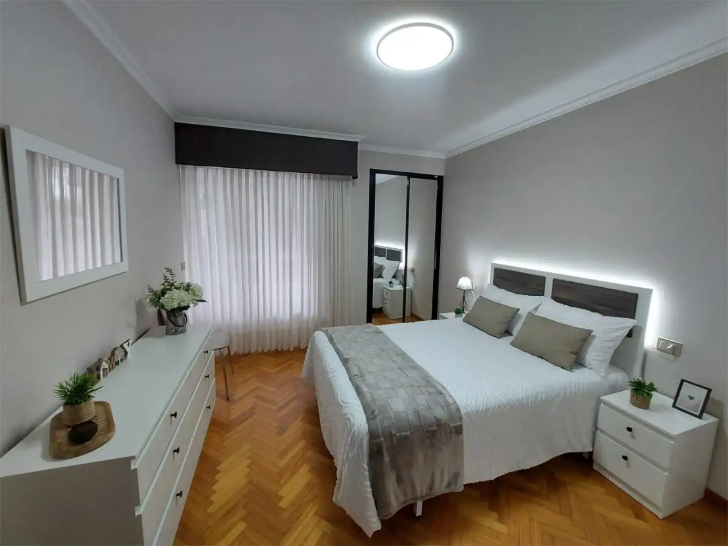 Bedroom of Flat for sale in Cervo  with Heating, Parquet flooring and Terrace