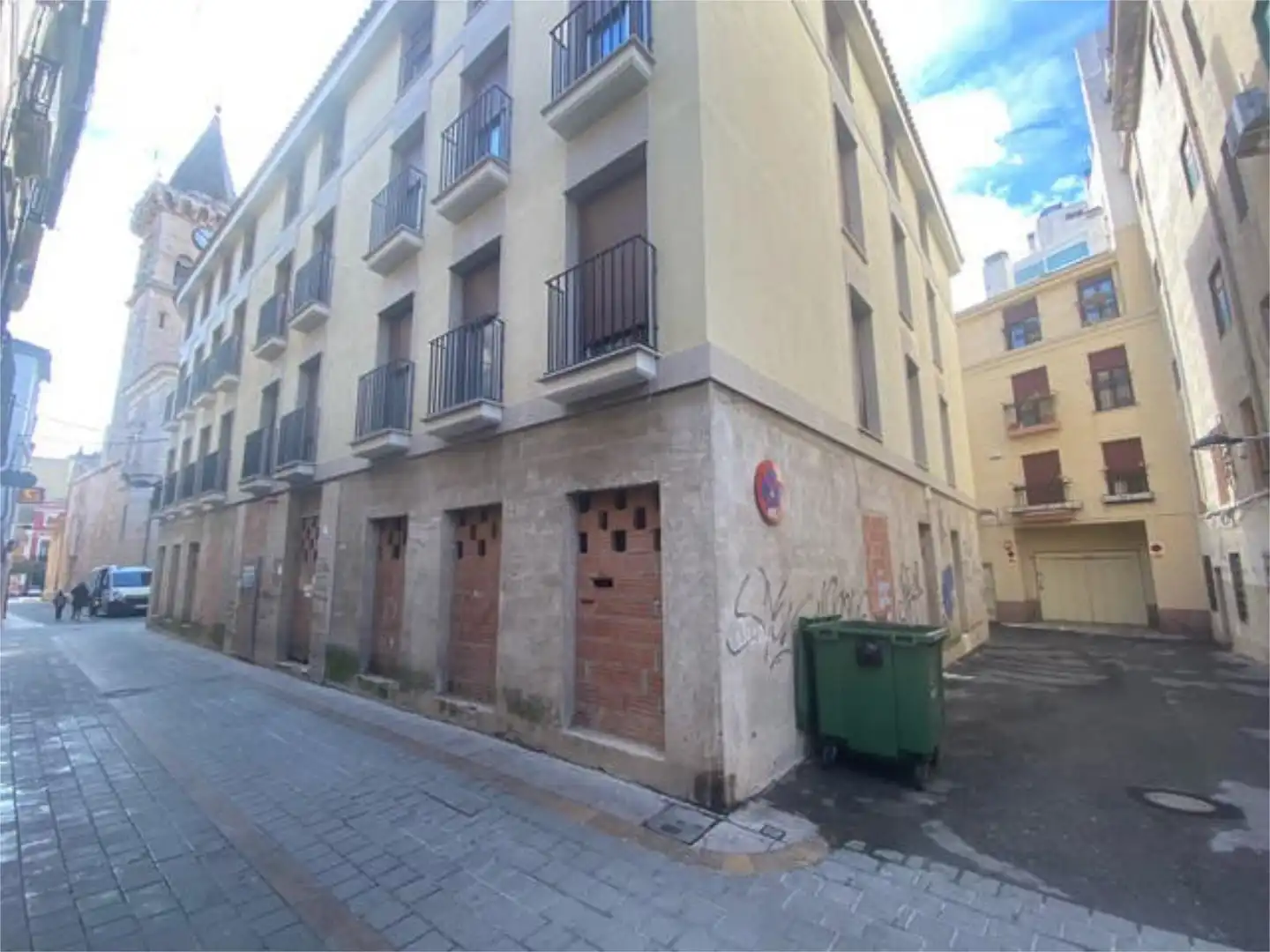 Vista exterior de Local de alquiler en Villena