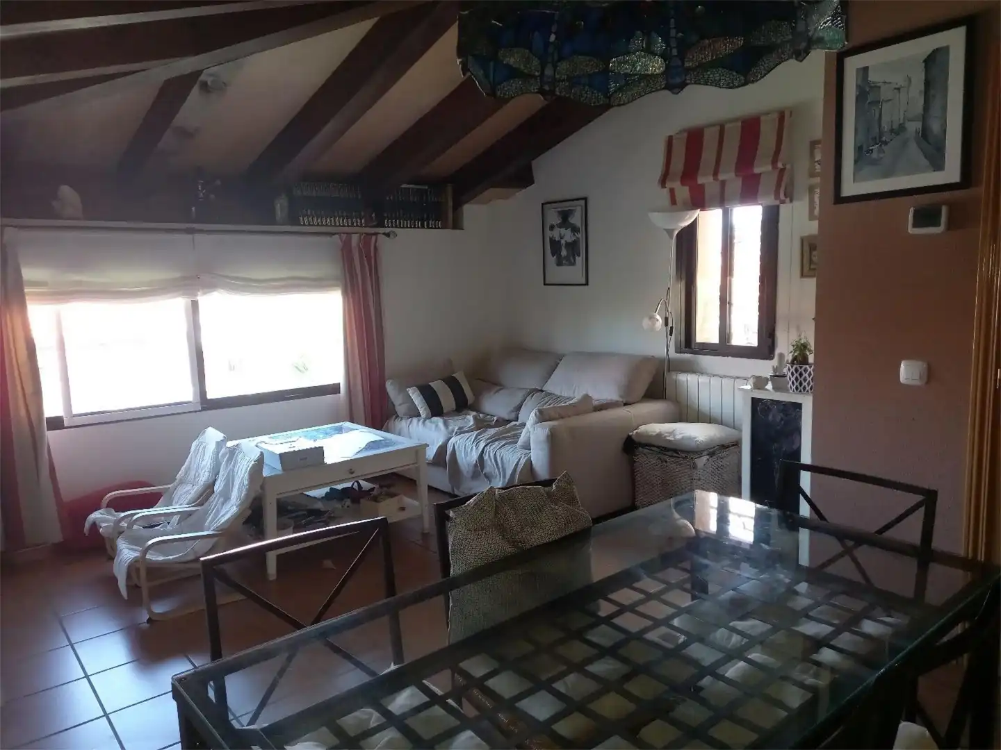 Piso en venta en Calle Palacio, 17, La Losa Sala de estar de Piso en venta en La Losa con Calefacción, Jardín privado y Terraza