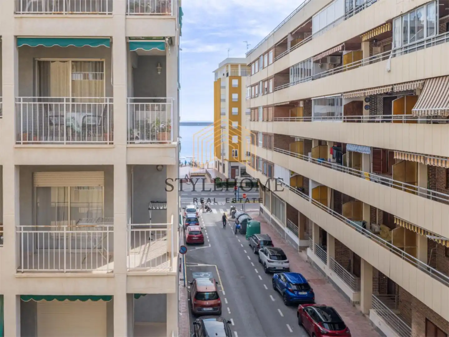 Terrasse von Wohnungen zum Verkauf in Torrevieja mit Klimaanlage, Terrasse und Balkon