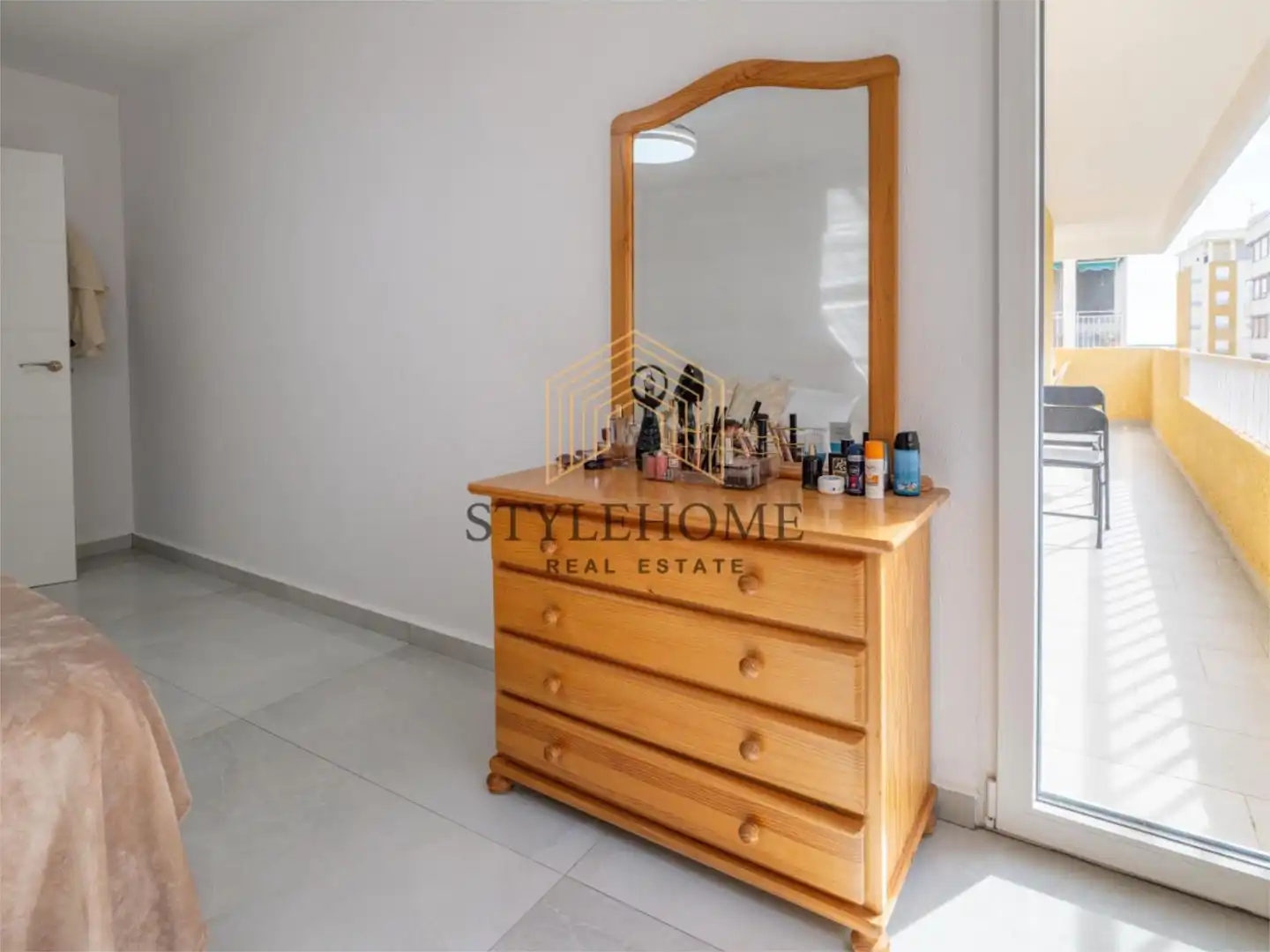 Schlafzimmer von Wohnungen zum Verkauf in Torrevieja mit Klimaanlage, Terrasse und Balkon