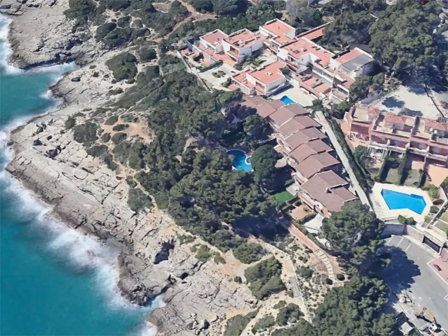 Casa adosada en venta en Carrer del Pas de la Mala Dona, 8, Pla de Maset - Cap de Salou Vista exterior de Casa adosada en venta en Salou con Calefacción, Jardín privado y Parquet