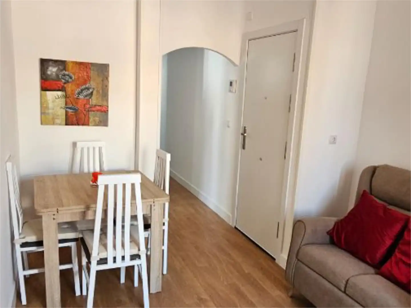 Menjador de Pis de lloguer en  Madrid Capital amb Aire condicionat, Calefacció i Parquet