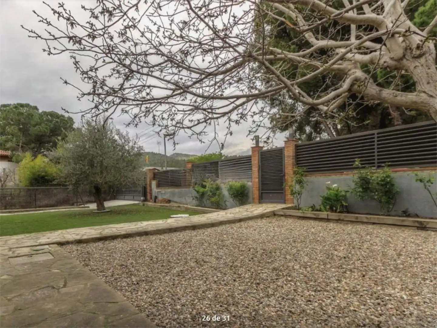 Garden of Houses for rent in Viladecavalls  with Air Conditioner, Heating and Private garden
