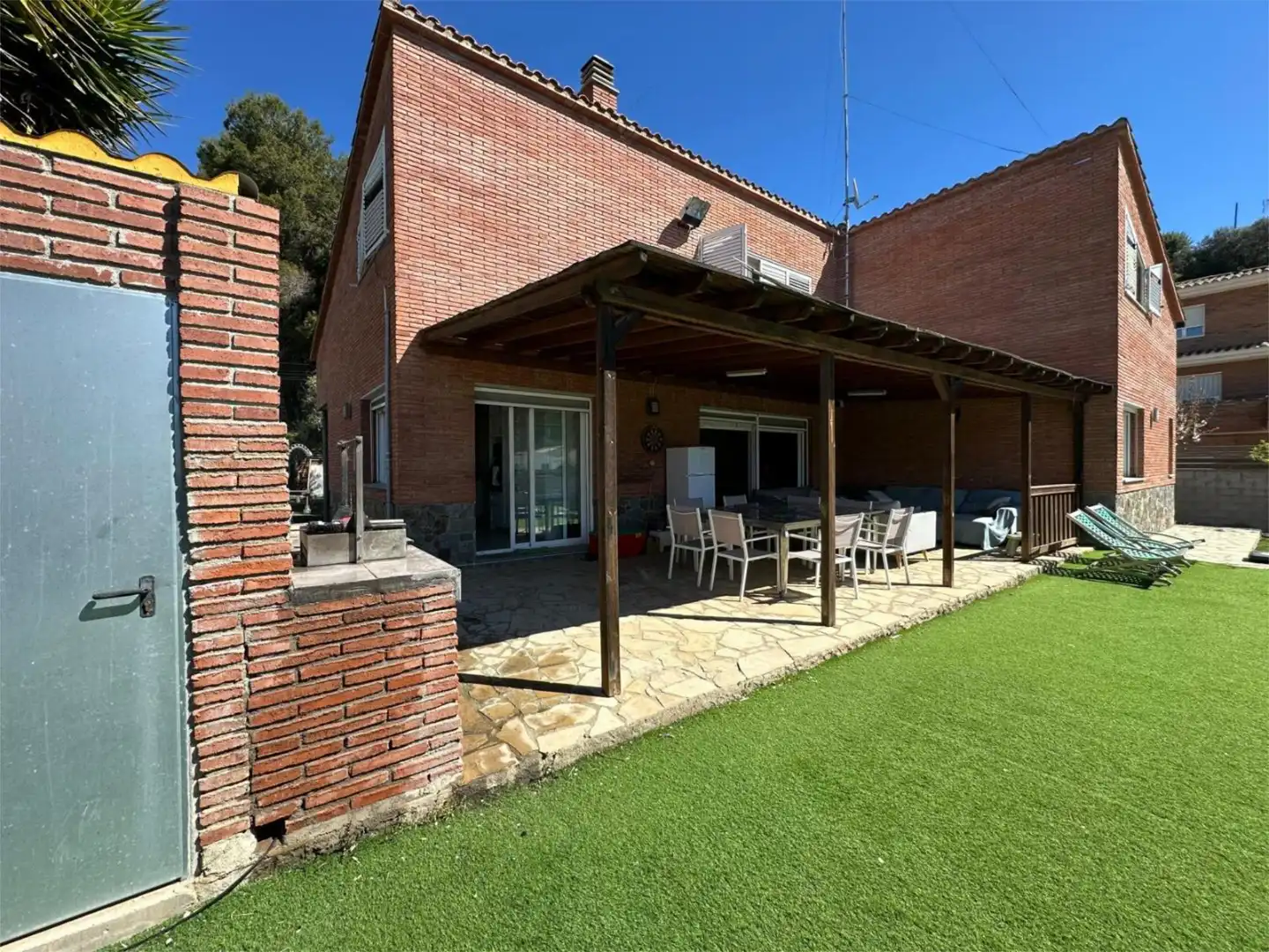 Terrace of Houses for rent in Viladecavalls  with Air Conditioner, Heating and Private garden