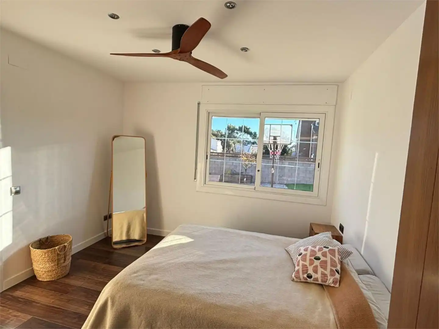 Bedroom of Houses for rent in Viladecavalls  with Air Conditioner, Heating and Private garden