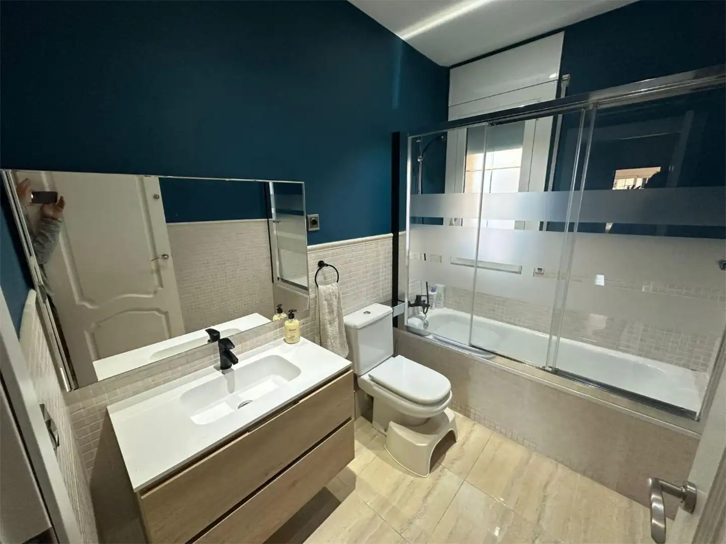 Bathroom of Houses for rent in Viladecavalls  with Air Conditioner, Heating and Private garden