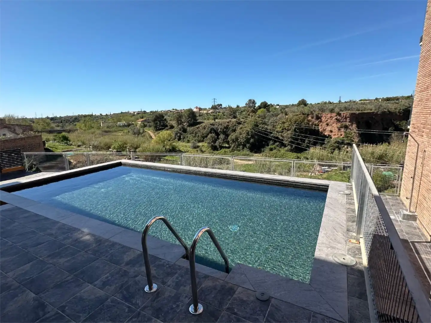 Flat for sale in Carrer Raval Canyelles, 12, Caldes de Montbui Swimming pool of Flat for sale in Caldes de Montbui with Air Conditioner and Swimming Pool