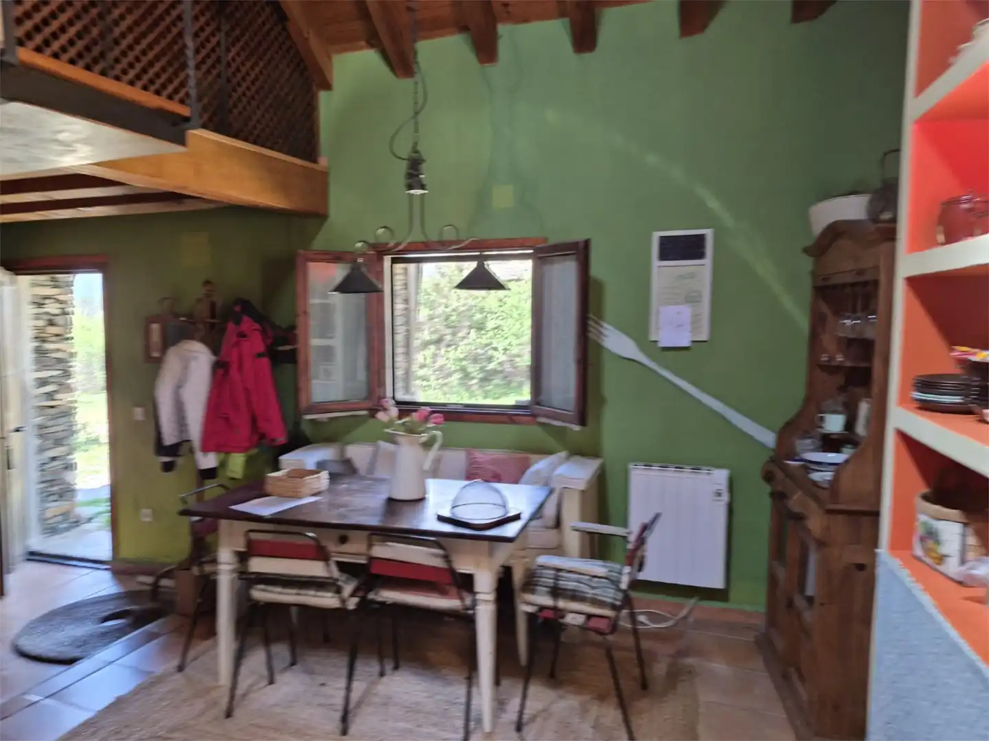 Esszimmer von Country house zur Miete in Campillo de Ranas mit Heizung und Möbliert