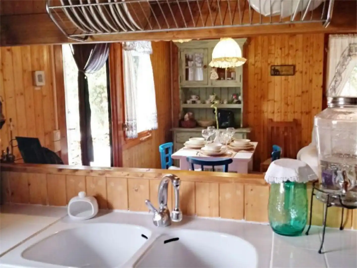 Cuina de Pis de lloguer en Sonseca amb Aire condicionat, Calefacció i Jardí privat