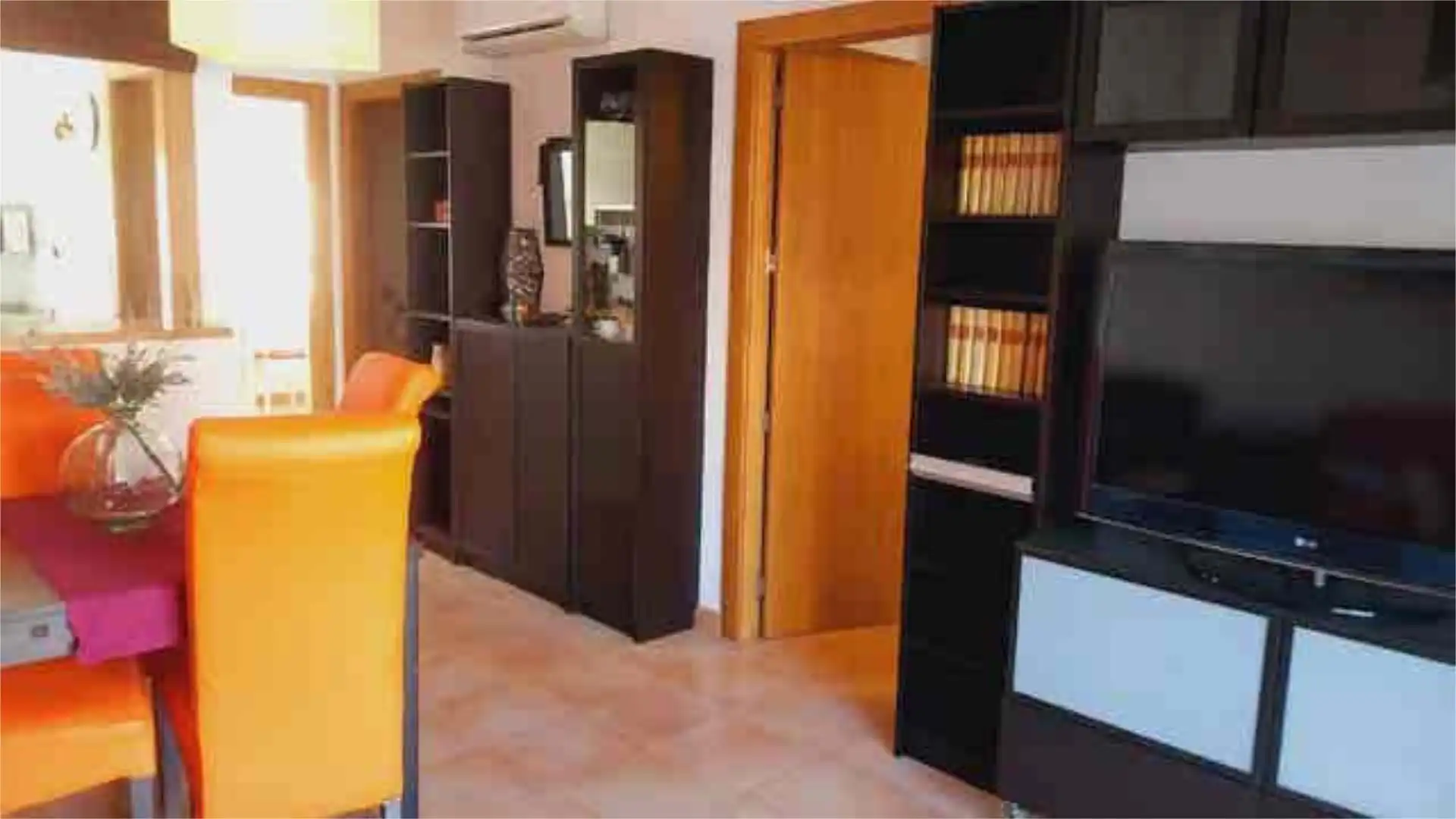 Apartamento de alquiler en La Puebla Sala de estar de Apartamento de alquiler en Cartagena con Terraza y Piscina