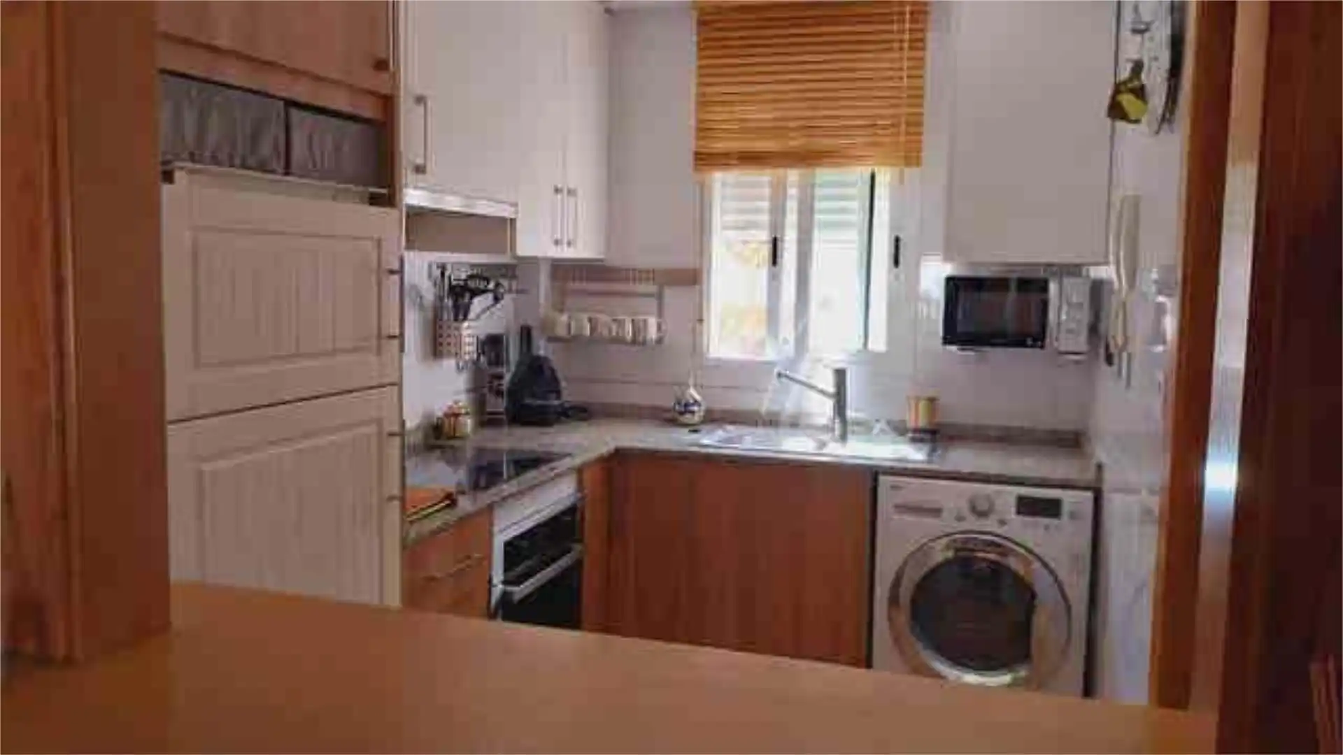 Apartamento de alquiler en La Puebla Cocina de Apartamento de alquiler en Cartagena con Terraza y Piscina